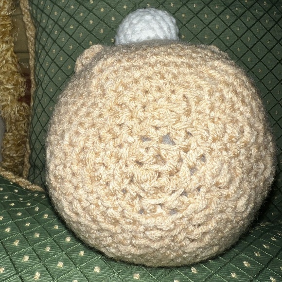 Crocheted Waffle the Chubby Bear! 🧸🐻 - Picture 6 of 9
